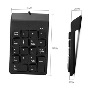 Teclado numérico USB con cable de 18 teclas Mini teclado digital de repuesto para iMac Mac Pro MacBook Air Pro Laptop PCs - Product Image 6