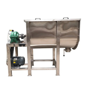 Yatay şerit toz mikseri karıştırma makinesi endüstriyel kuru toz Blender mikser makine hayvan yem mikseri - Product Image 2