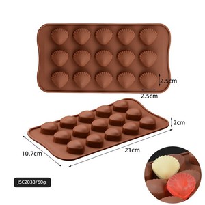 Hot Sale 15-Cavity Cartoon Design DIY Silicone Chocolate <strong>Mould</strong> - Product Image 6