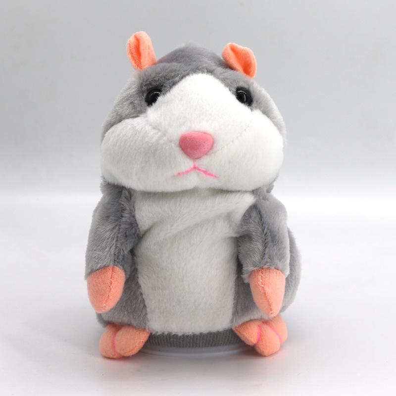 Gray hamster
