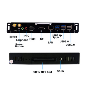High Quality 7th I3 7100 I5 7400 I7 7700 Quad Core H310C 12V-19V Dc <strong>Embedded</strong> Ops <strong>Computer</strong> for Office Electronic Whiteboard - Product Image 2