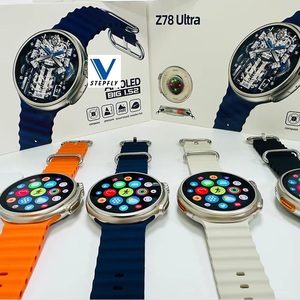 新しくZ78ウルトラスマートウォッチAMOLEDフルタッシュラウンドウォッチ回転デュアルボタンRDFitIP67スマートウォッチ - Product Image 1