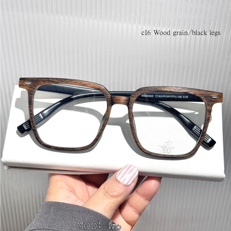 c16 Wood grain/black legs