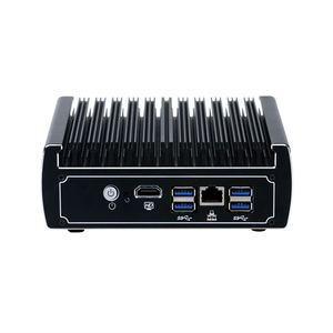 Intel Celeron 3865U /I3 / I5 Fanless Mini Pc 12v <strong>X86</strong> Industrial <strong>Embedded</strong> BOX 6 LAN Port Display <strong>Embedded</strong> <strong>Computer</strong> OEM /ODM Stock - Product Image 3