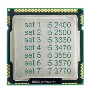 100% Test-CPU I5 2400 i5 2500 i5 3330 i5 3470 i5 3550 i5 3570 i7 3770 I5 Desktop-Computer CPU-Prozessor Lga 1155 CPU - Product Image 1