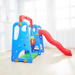 Hot Selling Environmental Protection Multi-Function Kids <strong>Playground</strong> Indoor Plastic <strong>Swing</strong> and Slides - Product Image 1