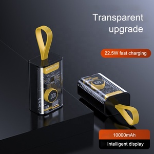 <strong>QC3.0</strong> PD Fast Charger 22.5W Digital Display 10000mAh <strong>Power</strong> Portable <strong>Bank</strong> External Battery Pack High Speed With Lanyard - Product Image 5