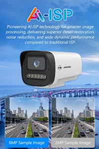 Cámara de red IP de 6MP con audio dual, cámara CCTV inteligente de 6MP para exteriores con detección de movimiento, 1/2" - Product Image 3