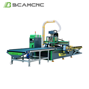 Enrutador cnc 1325/1530, máquina de grabado atc cnc, enrutador cnc de 3 ejes con carga, mesa de descarga para muebles de puerta - Product Image 6