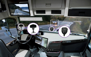 Vehículo inteligente DMS Monitor de fatiga del conductor Cámara frontal Vista nocturna MDVR DMS Cámara para camión Autobús 1 año de garantía - Product Image 6