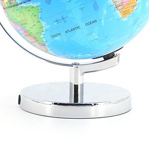 Globo mondiale a Led illuminato con stampa colorata lampada a globo illuminata di facile lettura con supporto per l'apprendimento dei bambini - Product Image 4