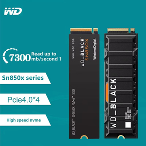 <span class=keywords><strong>WD</strong></span> SN850X RGB NVMe PCIE4.0 SSD yüksek hızlı 1T/2T/4T katı hal sürücü Metal harici SATA sunucu/masaüstü toplu
