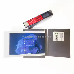 Win 11 Pro 64 Bit USB Oem Professional Key License Box Win 11 Versión completa Win11Pro Fpp Licencia compatible con Mac y Linux