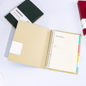 60 fogli legante Planner Notebook rilegatura a fogli mobili con stampa Offset Guangzhou PP Notebook - Product Image 1