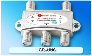 Gecen GD-41NC衛星diseqcは1.1スイッチ4 × 1 diseqcはスイッチ - Product Image 3