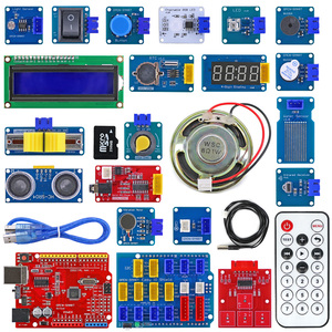 Easy Starter Kit Easy-Plug buntes XH2.54mm-Buchsensensor-Kit mit MP3 RTC-Temperatur sensor für Arduino