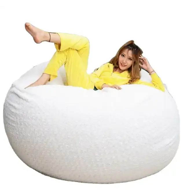 Chaise longue souple Fabricant de poufs de sol japonais Lit poufs à mémoire souple de haute qualité