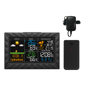 EWETIME Automatic Weather Station Clock Temperature Color Screen Weather <strong>Forecast</strong> - Product Image 6