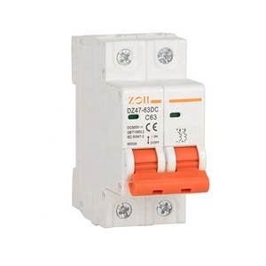 DC 1000V güneş Mini devre kesici aşırı yük koruma anahtarı 6A 10A 16A 20A 25A 32A 40A 50A 63A 2P DC1000V fotovoltaik MCB PV - Product Image 2