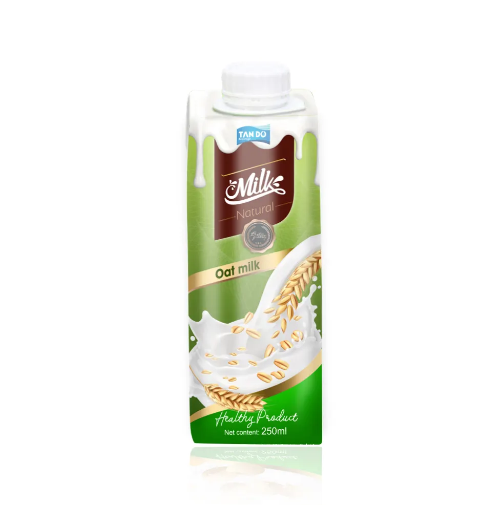 Oat Drink-leche para dieta, 250ml, OEM, marca personalizada, natural, fresca, precio de fábrica