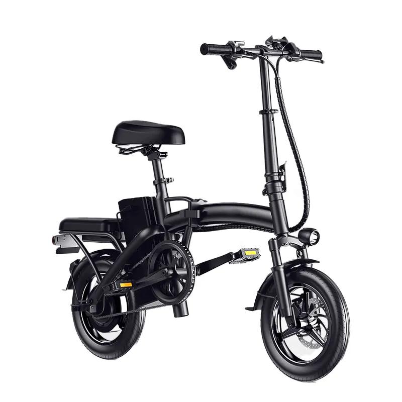 دراجة كهربائية صغيرة قابلة للطي 14 بوصة 48 فولت 10AH جديدة 14 بوصة دراجة كهربائية رخيصة الحضرية