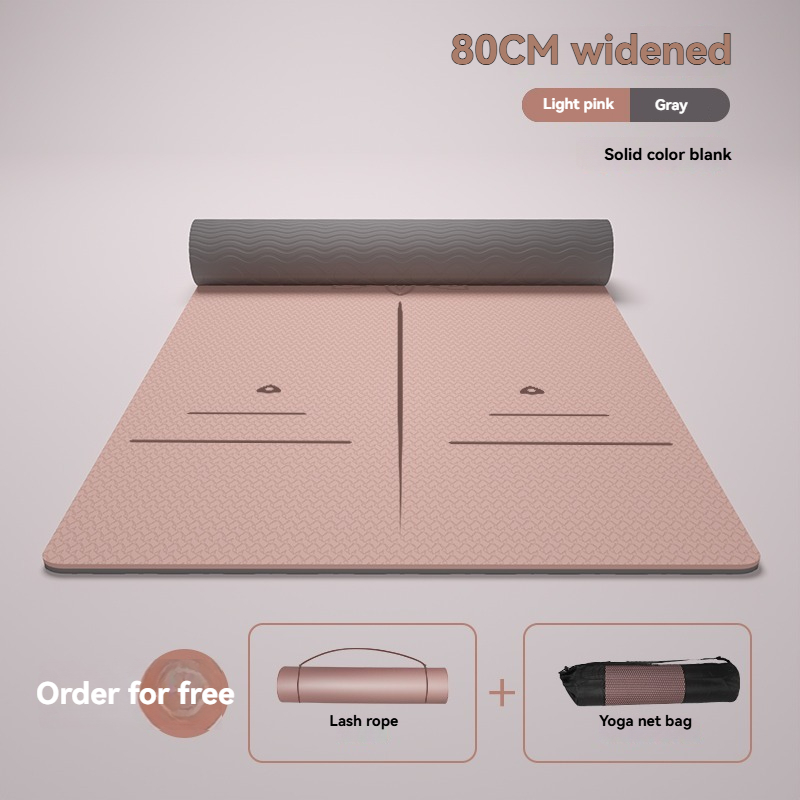 Ligne de posture rose mat de 80 cm