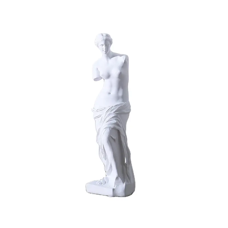 RESIN WHITE RED BLUE COLORFUL GREEK MYTHS HUMAN DAVID BUST VENUS STATUE HOUSE TABLE TOP DECORATIVE STATUE MODEL FIGURINES