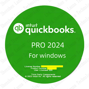 Intuit QuickBooks Pro 2024 para Win 10 /11 Descargar Software de contabilidad financiera de por vida Entrega por correo electrónico