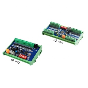 16通道RS485 Modbus RTU通信数字输入模块24VDC遥控灯大功率触点负载密封