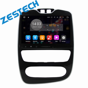Araba radyo Renault clio 2016-2018 için Android 10.0 PX6 4G + 64G carplay ve android otomatik, DSP, DAB,IPS,2.5D ekran - Product Image 1