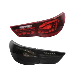 Sıcak satış tam Led Taillamp dur işık kırmızı ve smokey konut arka montaj ile Toyota Toyota Mark X 2014-201 için arka lambası - Product Image 1