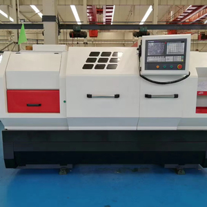 Torno horizontal CNC con eje C Torno CNC de cama plana Torno CNC Torneado de gran diámetro para piezas automotrices - Product Image 1