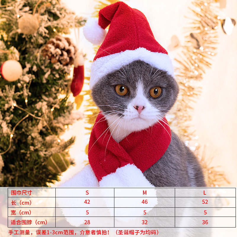 Christmas hat + scarf