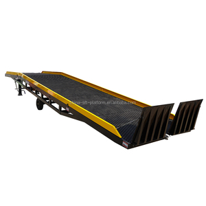 10 Ton 12 Ton <strong>Container</strong> Portable Dock Ramp Platform Mobile Boarding Bridge Hydraulic <strong>Loading</strong> <strong>Unloading</strong> Platform - Product Image 1