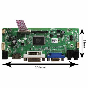 VSDISPLAY <strong>VGA</strong> <strong>DVI</strong> LVDs Display Controller Board for 23.8 Inch 1920x1080 LM238WF5-SSA1 30Pin LCD Touchscreen Monitor - Product Image 2