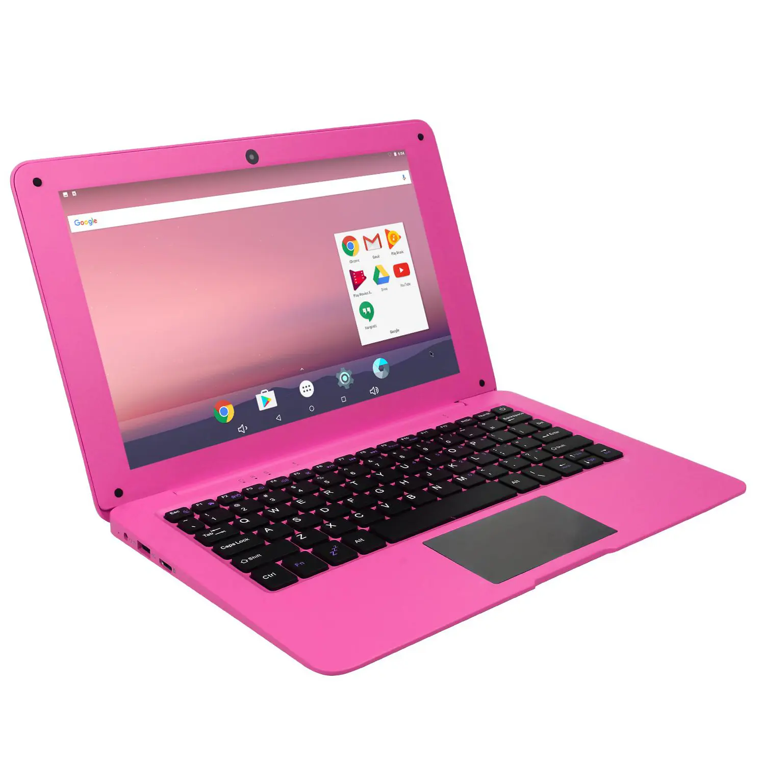Notebook Laptop 16GB, Laptop Android 1280 Resolusi 800*10.1 Inci Mini