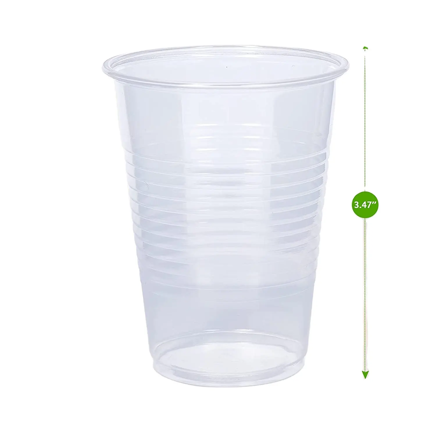 7Oz Bening Plastik Cangkir Dingin Pesta Minum Cangkir untuk Setiap Kesempatan, Es Teh, Jus, Soda, dan Kopi Kacamata untuk Pesta, Piknik, BB