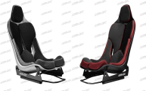 Chaise ergonomique de course esports noire