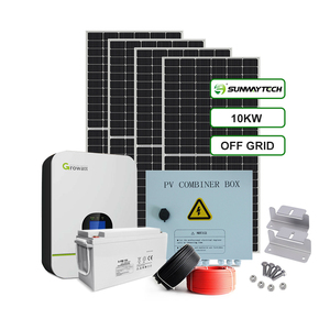 家用太阳能迷你太阳能发电厂太阳能系统关闭网格10kw 20kw 30kw储能系统太阳能 - Product Image 1