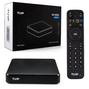 TVIP605 Linux TV kutusu 2GB 16GB Android çift sistem Android 6.0 varsayılan Linux çift Wifi TV Android kutusu Chovm iptv ile - Product Image 1