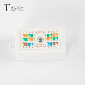 TOM-KJ-42 UTP 4对/8路6类直列式打孔打孔克朗耦合器联接器RJ45以太网 - Product Image 4