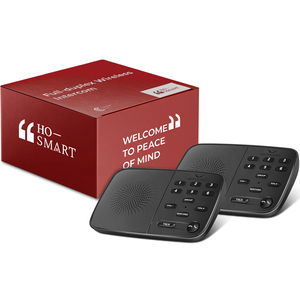 Sistema de intercomunicación inalámbrico unidireccional y bidireccional para uso doméstico, sistema de intercomunicación doméstico para negocios con rango de 1300 pies - Product Image 1