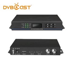 Modulador de codificador de vídeo Full Hd de 2 canales H.264 1080P HD MI a modulador de codificador de RF DVB-T ISDBT ATSC de 2 canales - Product Image 3