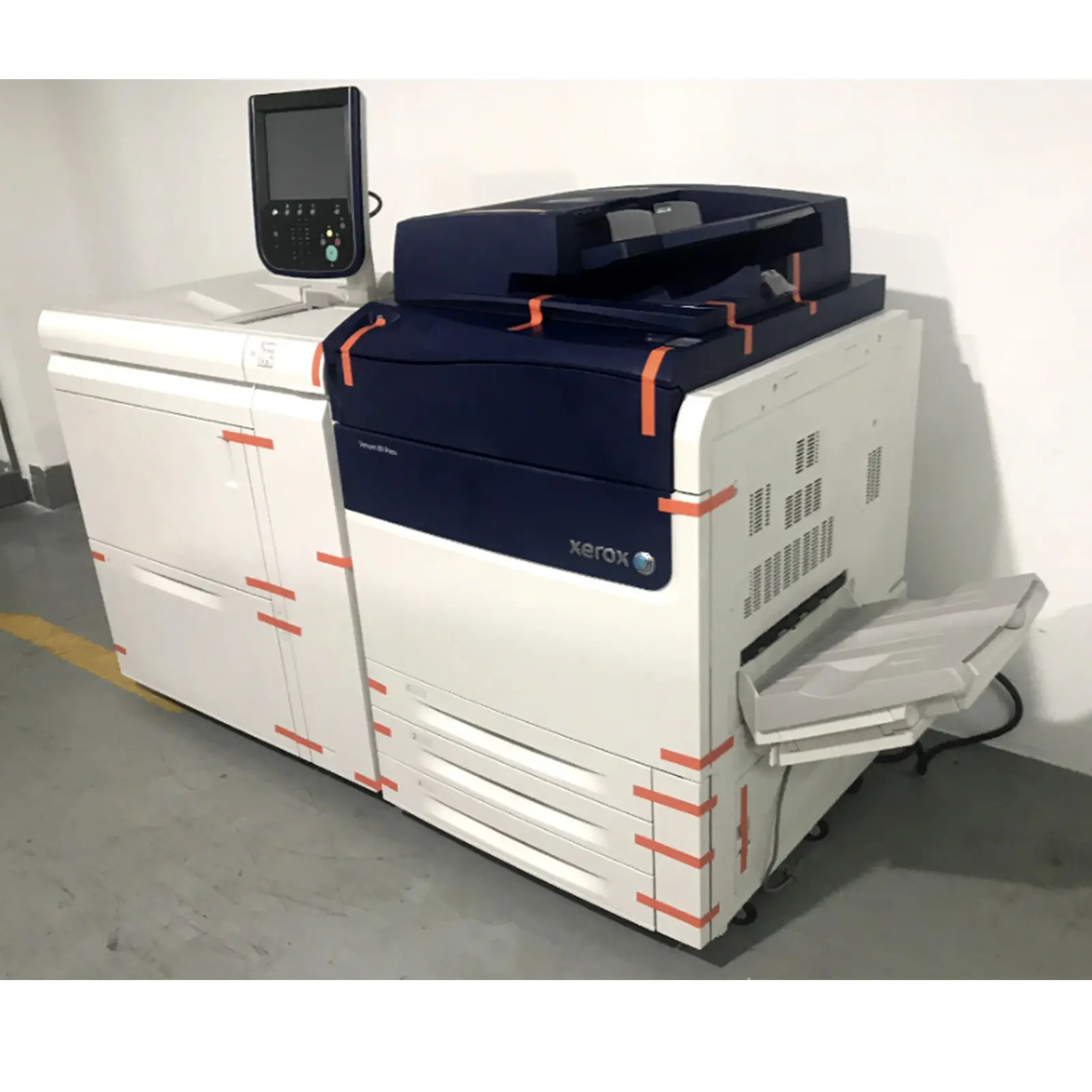 Copiadora usada A3 Xerox Press V80/180, impressora colorida de alta velocidade, scanner e máquina de fotocópia para impressão de papéis