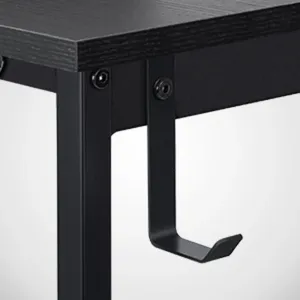 Modern <strong>Multi</strong>-Style L-Shaped Study and Work <strong>Computer</strong> <strong>Table</strong> Metal <strong>Design</strong> - Product Image 5