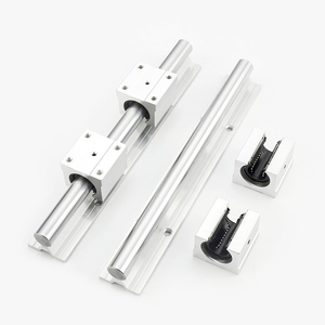SBR10 SBR12 SBR16 SBR20 SBR25 Riel de guía lineal de aluminio Guía de movimiento lineal Rieles lineales de rodamiento lineal para máquina CNC - Product Image 4