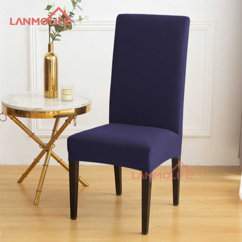 Dark blue-universal chair cover