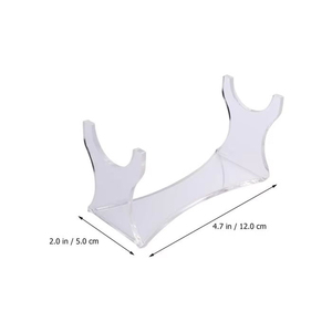 卓上アクリルサムライカタナ収納ディスプレイラック用カスタムクリアアクリルソードディスプレイホルダー - Product Image 3