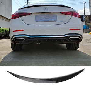 Mercedes Benz <strong>C</strong>-Class AMG 2022 Exterior Accessories Custom Car Rear <strong>Trunk</strong> Spoiler Wing Stylish Modification Part - Product Image 2