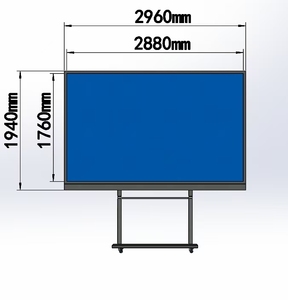 Pantalla táctil de TV de Panel LED de alta calidad todo en uno 158 175 185 pulgadas con ordenador PC para Educación de búsqueda de ascensores - Product Image 4